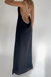 AMELIA GOWN - NIGHT NYMPH SILK (BLACK)