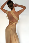 ARABELLA TOP - CHAMPAGNE SILK