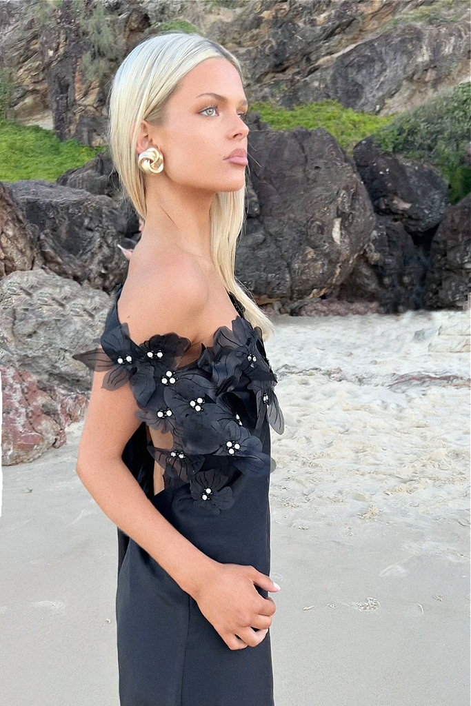 ASTERIA GOWN - NIGHT NYMPH SILK