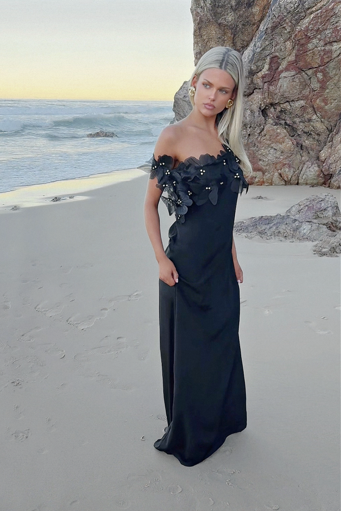 ASTERIA GOWN - NIGHT NYMPH SILK