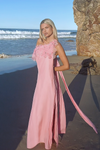 ASTERIA GOWN - PINK SILK