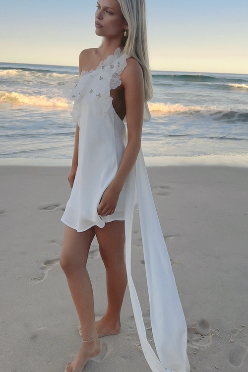 sisters the label silk dress SIENNA MINI DRESS