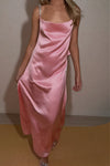 CHLOE MULTIWAY GOWN - PINK SILK