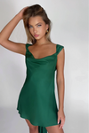 JULIETTE MINI - EMERALD SILK