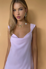 JULIETTE MINI - LILAC SILK