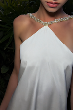 MARISSA GOWN - PEARL SILK