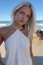 MARISSA GOWN - PEARL SILK