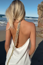 MARISSA GOWN - PEARL SILK