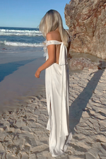 OLYMPIA GOWN - PEARL SILK