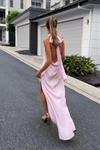 SIENNA GOWN - LILAC SILK