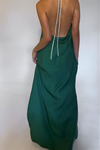 SKYLAR GOWN - EMERALD SILK