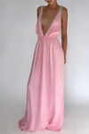 TAYLOR GOWN - PINK SILK