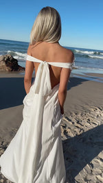 OLYMPIA GOWN - PEARL SILK