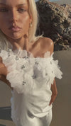 ASTERIA GOWN - PEARL SILK