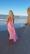 ASTERIA GOWN - PINK SILK