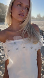 OLYMPIA GOWN - PEARL SILK
