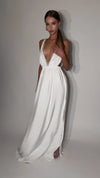 TAYLOR GOWN - PEARL SILK