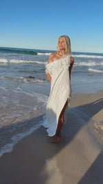 ASTERIA GOWN - PEARL SILK