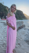 ASTERIA GOWN - PINK SILK