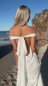 OLYMPIA GOWN - PEARL SILK