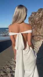 OLYMPIA GOWN - PEARL SILK