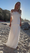OLYMPIA GOWN - PEARL SILK