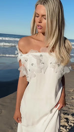 OLYMPIA GOWN - PEARL SILK