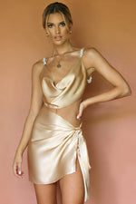 BABE SET - CHAMPAGNE SILK