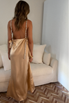 CHLOE MULTIWAY GOWN - CHAMPAGNE SILK