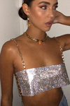 FLUME TOP - SILVER GLIMMER