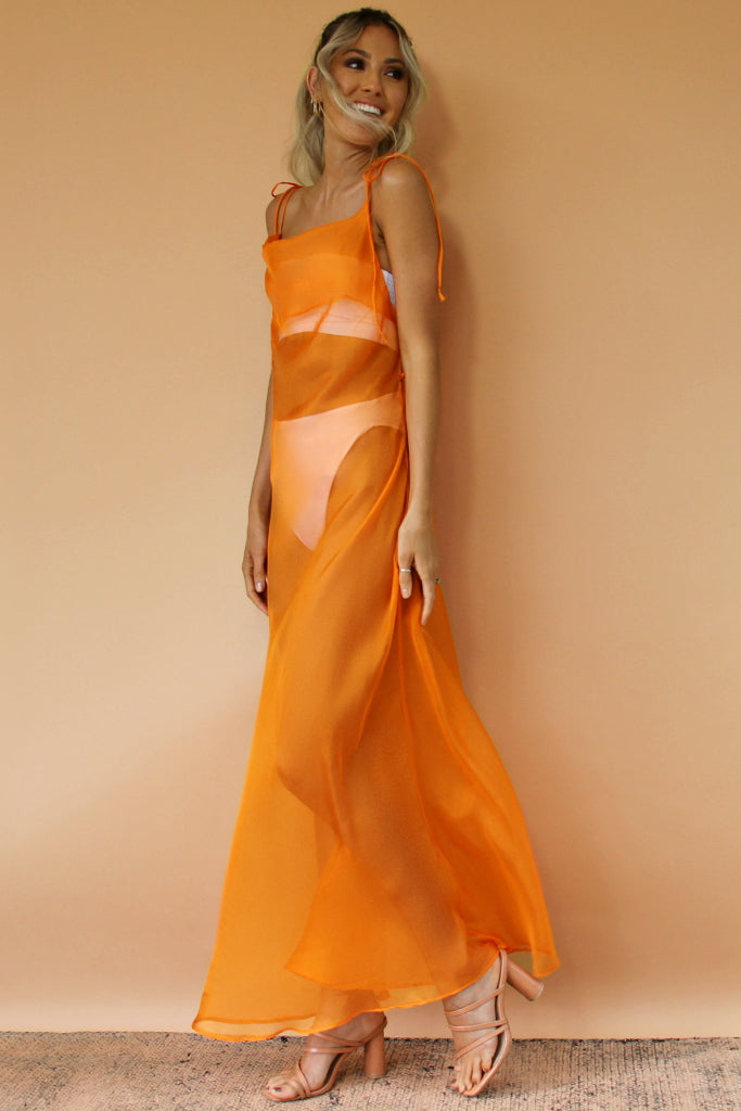 FULL LENGTH DRESSES  tagged "ORANGE"  Sisters The Label